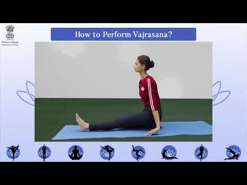 How to Perform Vajrasana