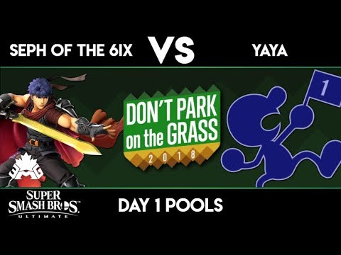 Don't Park on the Grass 2018 - Seph of the 6ix vs Yaya - Ultimate Pools