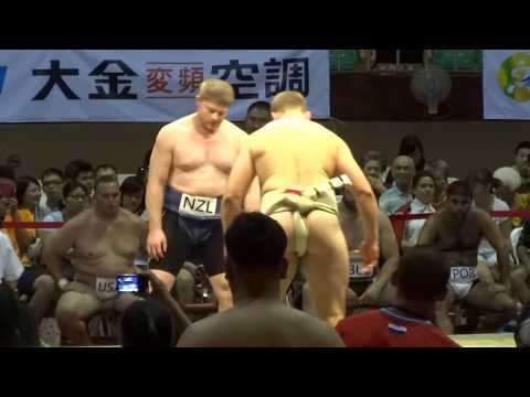 New Zealand Middle Weight 2014 World Championships Taiwan bout (2)