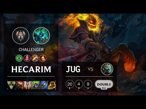 Hecarim Jungle vs Rengar - BR Challenger Patch 10.10