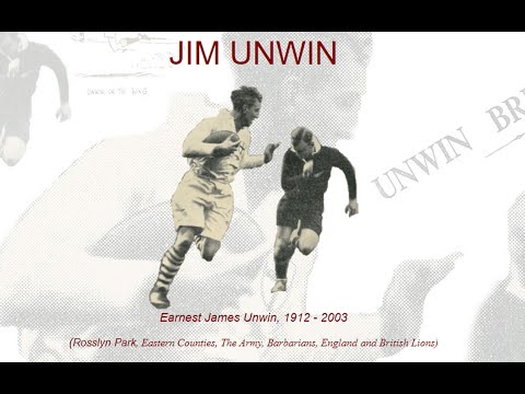 JIM UNWIN ENGLISH & BRITISH LIONS RUGBY INTERNATIONAL - KICK HIM DAI