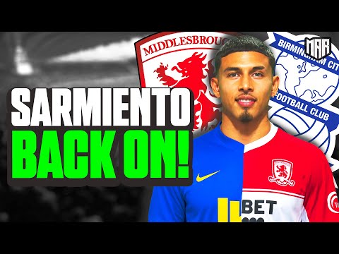 Jeremy Sarmiento to Boro is BACK ON! | Middlesbrough FC Transfer News
