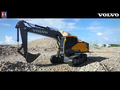 Slide 2 - 1:20 Volvo EC160E RC Excavator (video)
