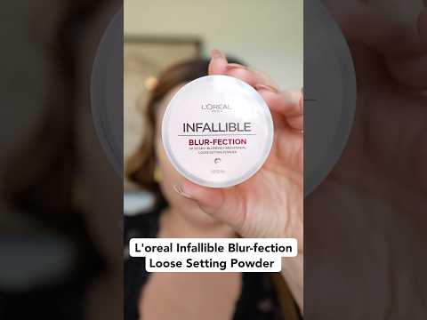 Does the NEW Loreal Blurfection Powder work on over 40 skin or not??  #beautyover40