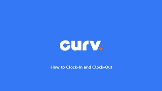 How to Clock In Clock Out on Curv POS