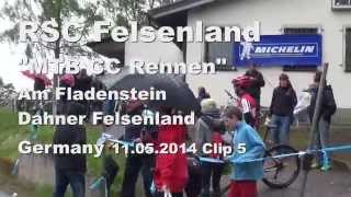 preview picture of video 'MTB CC Rennen vom RSC Felsenland Bundenthal Dahner Felsenland Germany T5/11'