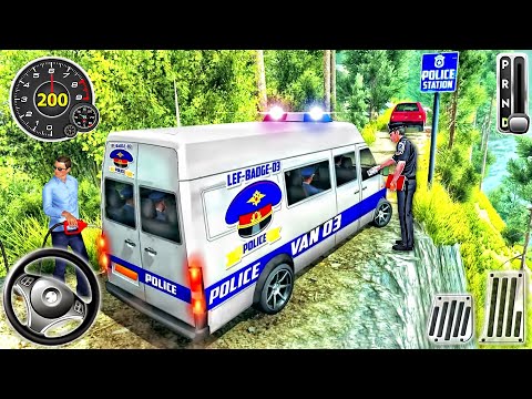 Offroad Police Van Drive:Transporter Sim 2020 - Cargo Transporter Driving - Best Android GamePlay