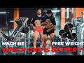 MACHINES V.S FREE weights . Which one builds more size ? Answer revealed |feat Aishmehan