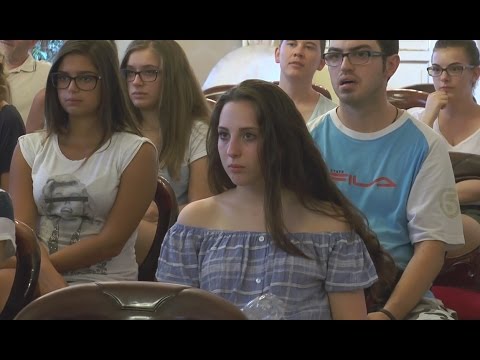 Napoli - I ragazzi di Libera Veneto ospiti del bene confiscato "Amato Lamberti" (20.08.15)