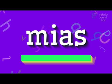 How to say "mias"! (High Quality Voices)