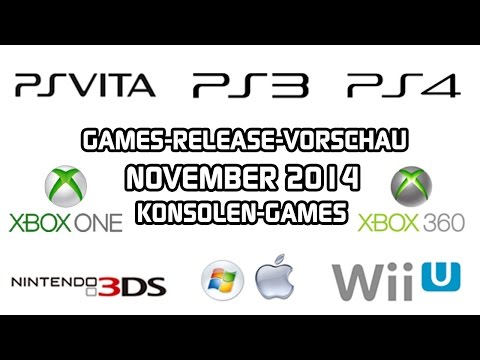 Games-Release-Vorschau - November 2014 - Konsole // powered by Konsolenschnäppchen.de