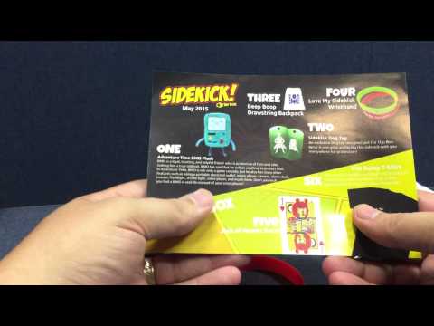 1UpBox Unboxing - MAY 15 - SIDEKICK