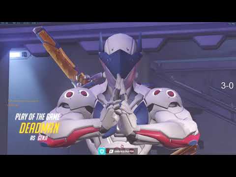 SHADDER2K GENJI MAIN! POTG! [ OVERWATCH SEASON 23 TOP 500 ]