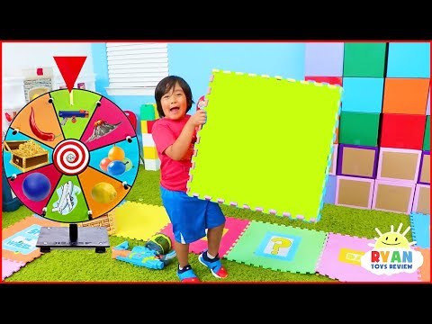Giant board Game In Real Life and Mystery Spin the Wheel Challenge!!!