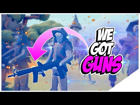 TABS MODS ARE FUNNY | Totally Accurate Battle Simulator Gun Mod