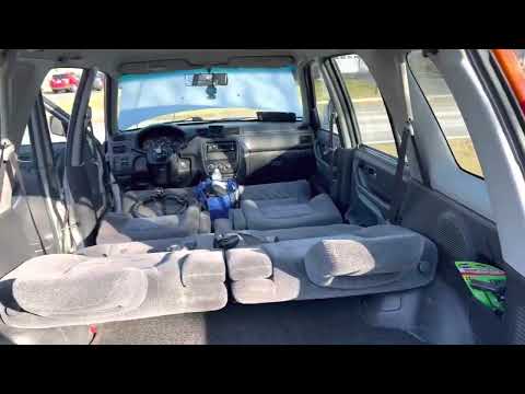 97-01 Honda CR-V trick “camp mode“ back seats folded flat