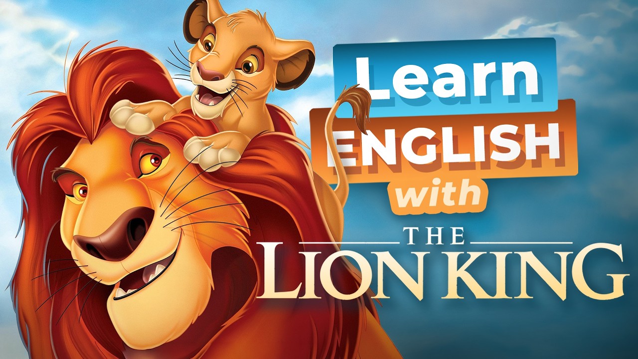 Learn English with the LION KING — Simba & Mufasa