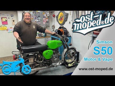 Simson S50 | Bringing it up to date - Motor & Vape | ost-moped.de