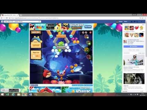 Angry Birds POP! on Facebook - Level 161 Walkthrough