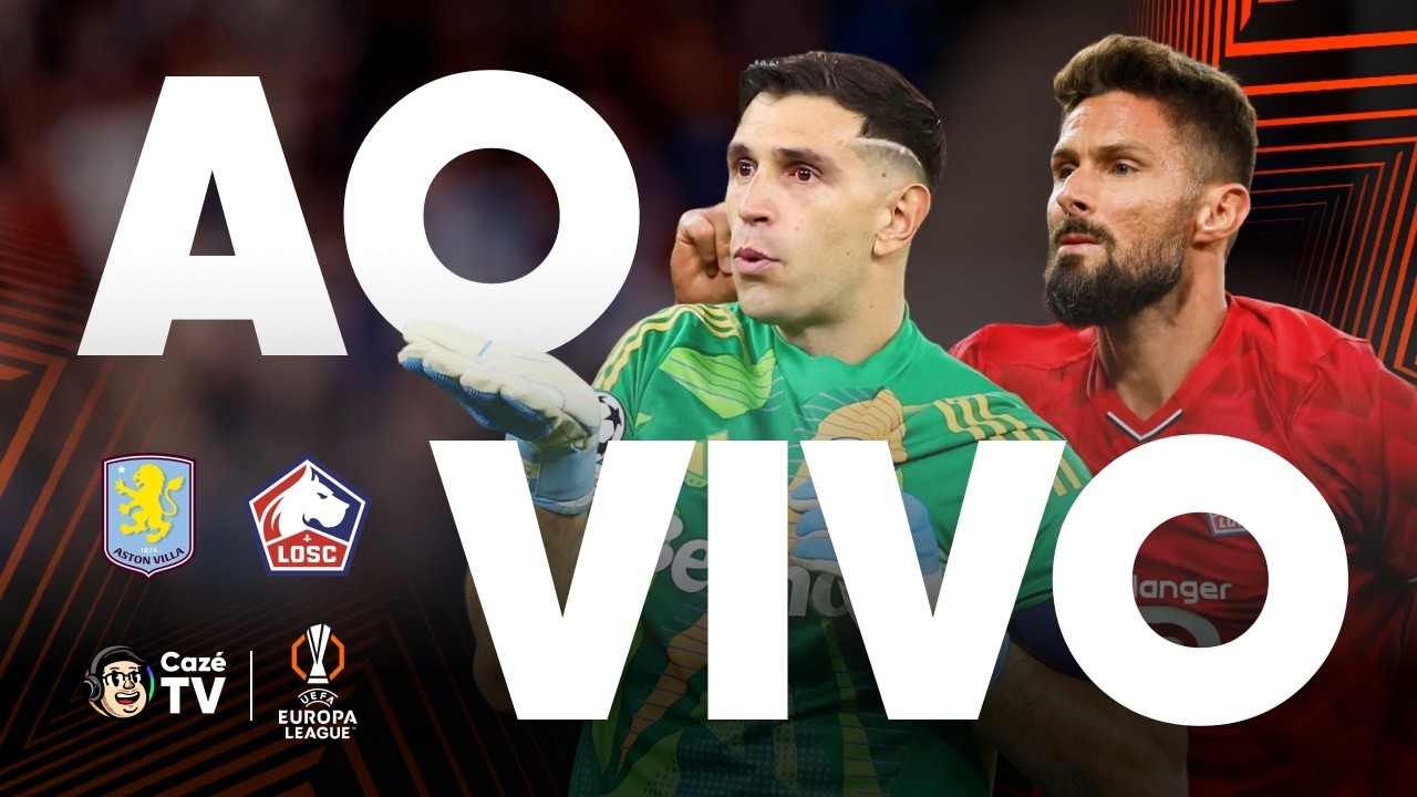 AO VIVO: ASTON VILLA X LILLE | EUROPA LEAGUE 2025/2026 | OITAVAS DE FINAL