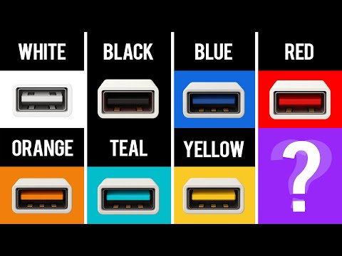 USB Port Colors Explained — What Each One REALLY Means