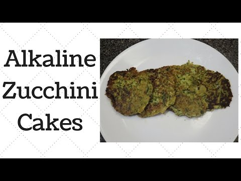 Zucchini Cakes Dr.Sebi Alkaline Electric Recipe