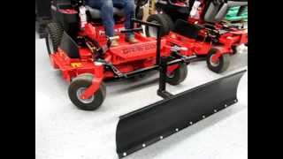 preview picture of video 'Zero Turn Snow Plow Curved Blade by Country Zero Turn'