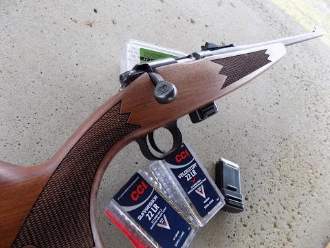 Shooting the New KSA 722 .22LR - Comparison to Crickett