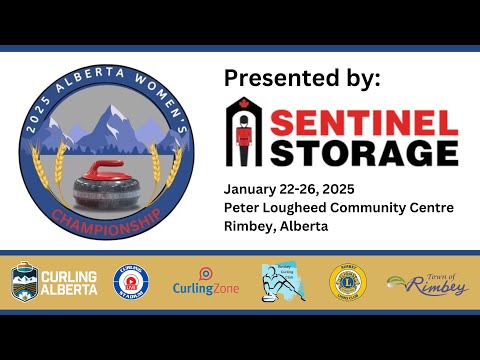 Michelle Hartwell vs. Claire Booth - Draw 1 - Curling Alberta Womens by Sentinel Storage
