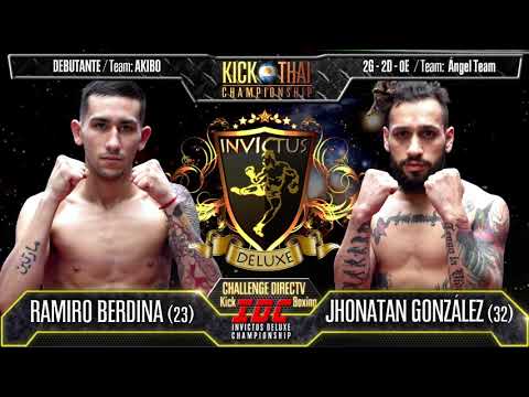 Ramiro Berdina vs Jhonatan González - KickBoxing Semi 61Kg