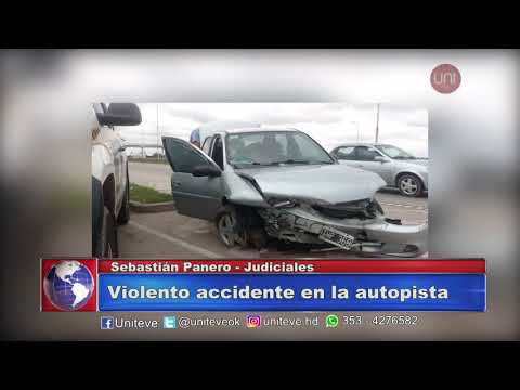 Grave accidente en la autopista