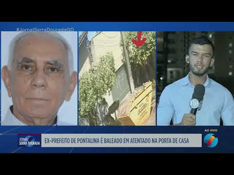 Ex-prefeito de Pontalina é baleado em atentado