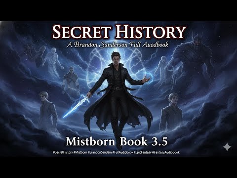 Secret History by Brandon Sanderson | Full Audiobook | Mistborn Book 3.5 | Fantasy & Hidden Truths