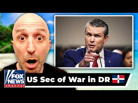 BREAKING: US Secretary of War in Dominican Republic RIGHT NOW