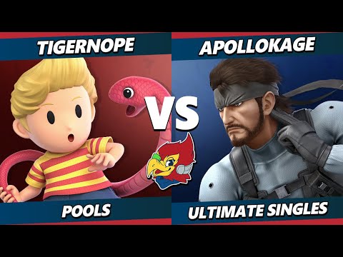 Sweet Spot 9 - TigerNope (Lucas) Vs. ApolloKage (Snake) Smash Ultimate - SSBU