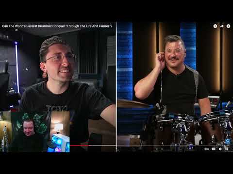 Riccardo Merlini Covers Through the Fire and Flames! - RipperReacts