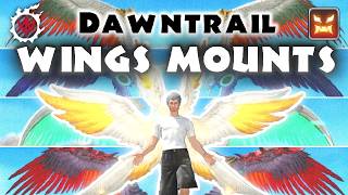 ALL Wings from DT Extreme Trials (Preview) | FFXIV Mounts