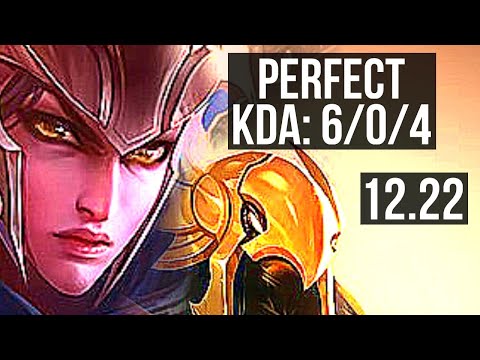 QUINN vs AZIR (MID) | 6/0/4, Rank 10 Quinn, Dominating | KR Master | 12.22