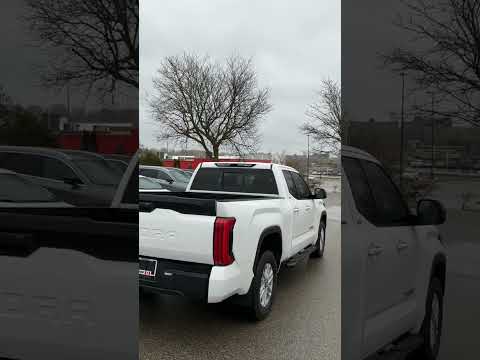2024 Toyota Tundra 4x4 Double Cab SR in White for sale at Forbes Waterloo Toyota in Waterloo, ON