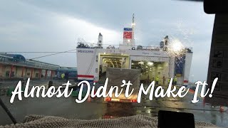 We Almost Didn't Make It On Our Ferry // Van Life Ireland