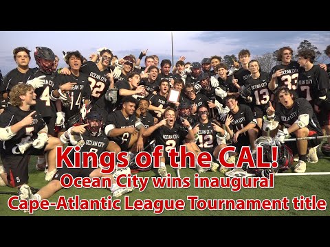 Ocean City 7 Holy Spirit 5 | Boys Lacrosse | CAL Tournament final | Pat Grimley 2 goals + 3 assists