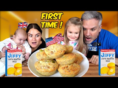Brits Try American Breakfast Muffins for the very first time!