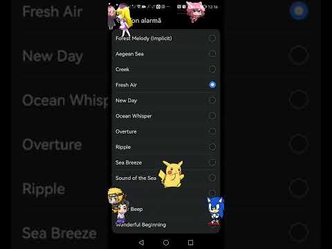 Huawei P40 lite alarm tones