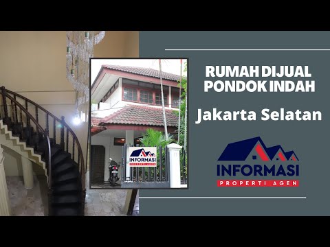 Rumah Pondok Indah 2 lantai  dekat PIM 2, lingkungan nyaman