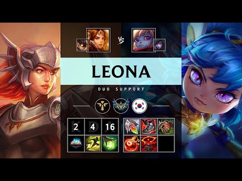 Leona Support vs Poppy - KR Challenger Patch 25.19