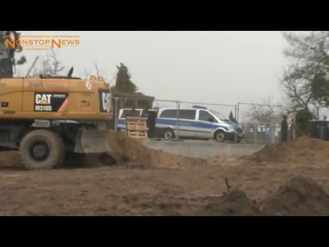 10.03.2016: Granate aus 2. Weltkrieg bei Bauarbeiten an Rostocker Schule gefunden - Evakuierung