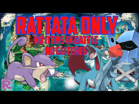 Posso FINIRE Pokemon SMERALDO con SOLO UN RATTATA? 🟢 Pokémon Challenge 🟢
