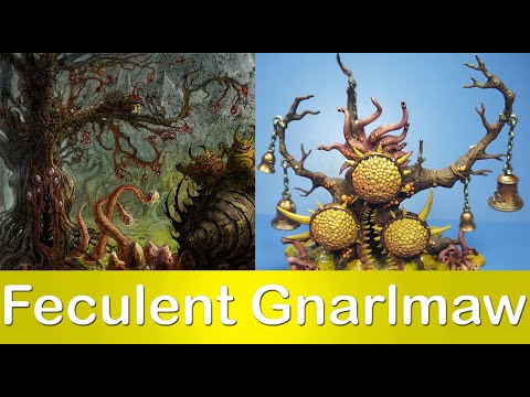 Joyful Painting - Feculent Gnarlmaw -A Great Tree