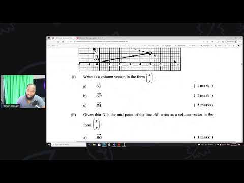 CSEC Maths Mini Marathon! - Vectors and Matrices