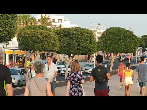 384  - 18/08/21 PUERTO DEL CARMEN LANZAROTE SPAIN UPDATE afternoon stroll ☀️🌴🙂 from